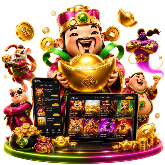 luckph games and character artwork